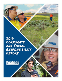 2017 Corporate and Social Responsibility Report