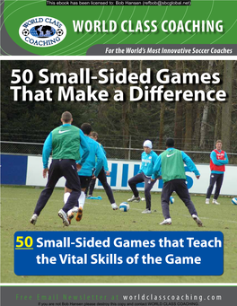 50 Small-Sided Games That Make a Difference