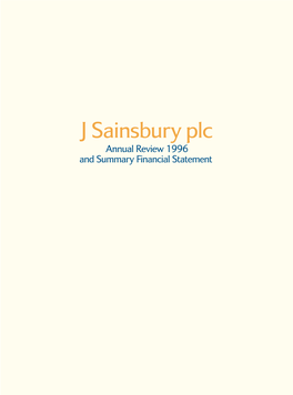 Annual Review 1996 and Summary Financial Statement