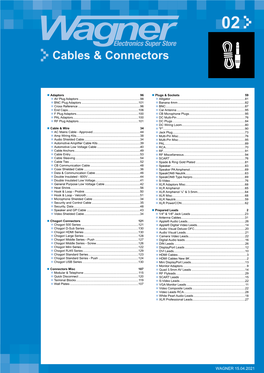 Cables & Connectors