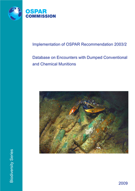 Database on Encounters with Dumped Conventional and Chemical Munitions Year