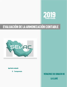 VERACRUZ DE IGNACIO DE LA LLAVE Evaluación De La Armonización Contable