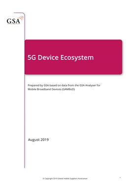 5G Device Ecosystem