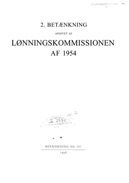 Lønningskommissionen Af 1954 A/S J