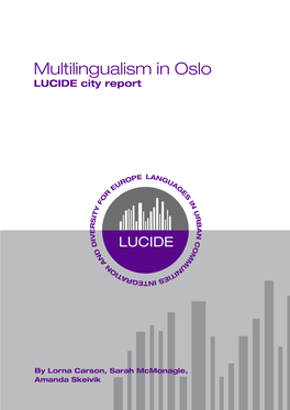 Multilingualism in Oslo LUCIDE City Report