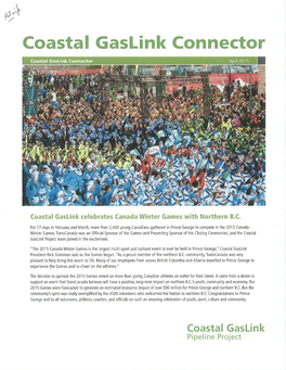 Coastal Gaslink Connector