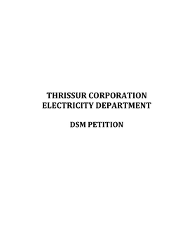 Thrissur Corporation Electricity Department