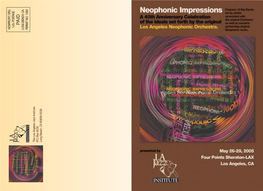 Neophonic Brochure