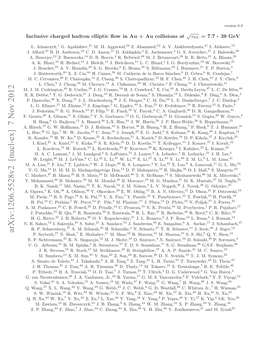 Arxiv:1206.5528V2 [Nucl-Ex] 7 Nov 2012 .J .Codrington, M