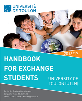 The University of Toulon for Your Study Abroad Experience