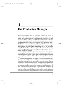 The Production Manager