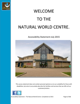 The Natural World Centre