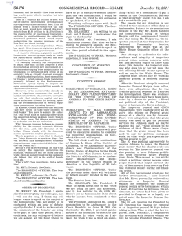 Congressional Record—Senate S8476