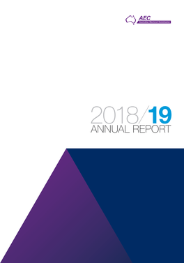 Download the AEC Annual Report 2018–19