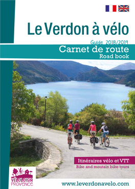 Le Verdon À Vélo Guide 2018/2019 Carnet De Route Road Book