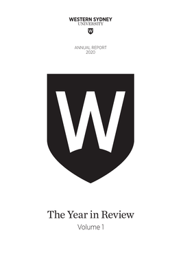 The Year in Review Volume 1 ANNUAL REPORT 2020