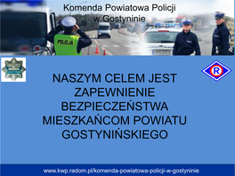 Komenda Powiatowa Policji W Gostyninie