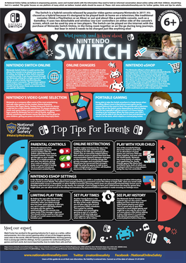 Nintendo Switch Online, in the Living Room Together Or on the Go During Long Journeys, but Bear in Mind It Needs to Be Charged Just Like Anything Else!