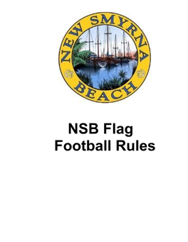 NSB Flag Football Rules