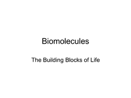 Biomolecules