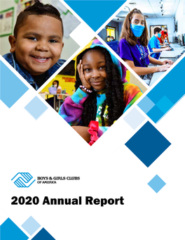 2020 Annual Report Table of Contents