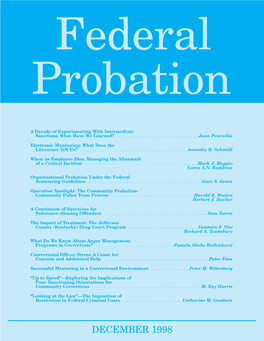 Federal Probation