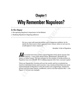 Why Remember Napoleon?