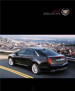 2014 Canadian Cadillac XTS Catalog