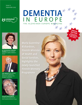 In Europe the Alzheimer Europe Magazine