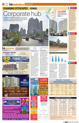 Corporate Hub Western Corridors of the City