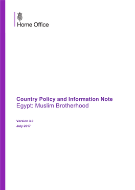 Egypt: Muslim Brotherhood
