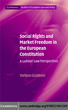 A Labour Law Perspective