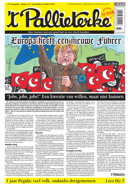 Europa Heeft Een Nieuwe Führer