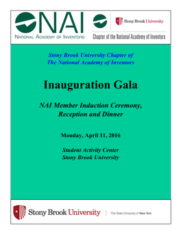 Inauguration Gala