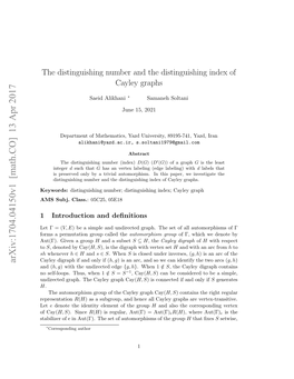 The Distinguishing Number and the Distinguishing Index of Cayley Graphs