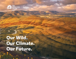 Our Wild. Our Climate. Our Future