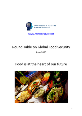 Final Report on Food Security