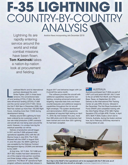 F-35 Lightning Ii Country-By-Country Analysis