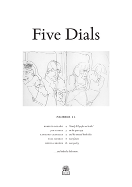 Five Dials No. 11