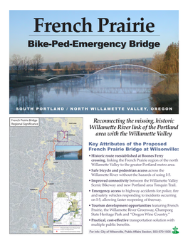 French Prairie Bridge Flyer