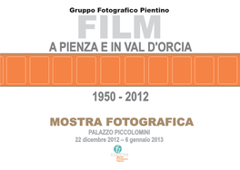 Film a Pienza E in Val D'orcia.Pdf