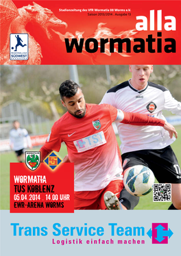 Wormatia Tus Koblenz 05.04.2014