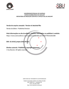 Versão Do Arquivo Anexado / Version of Attached File: Versão Do Editor / Published Version