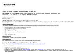 Chrome PDF Viewer Prompts for Authentication After the First Page