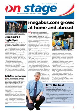 Megabus.Com Grows at Home and Abroad