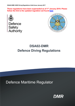 Defence Diving Regulations