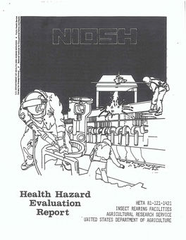 Health Hazard Evaluation Report 81-0121-1421