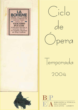 Ciclo De Ópera