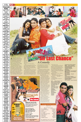 “Sir Last Chance” Fact, That Most Film-Goers in Sri Contract
