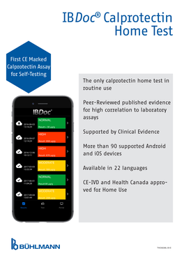 Ibdoc® Calprotectin Home Test